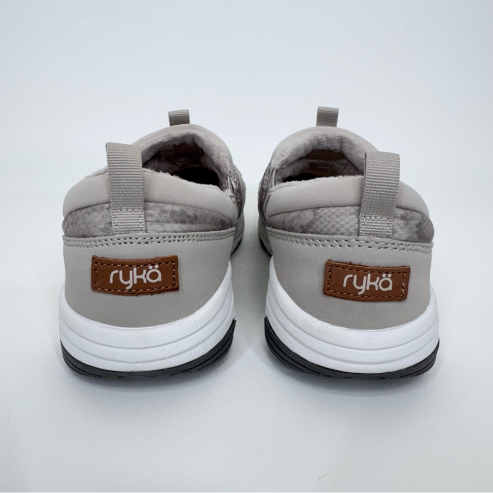 Ryka Water Repellent Quilted Gray Python Print Sl… - image 4